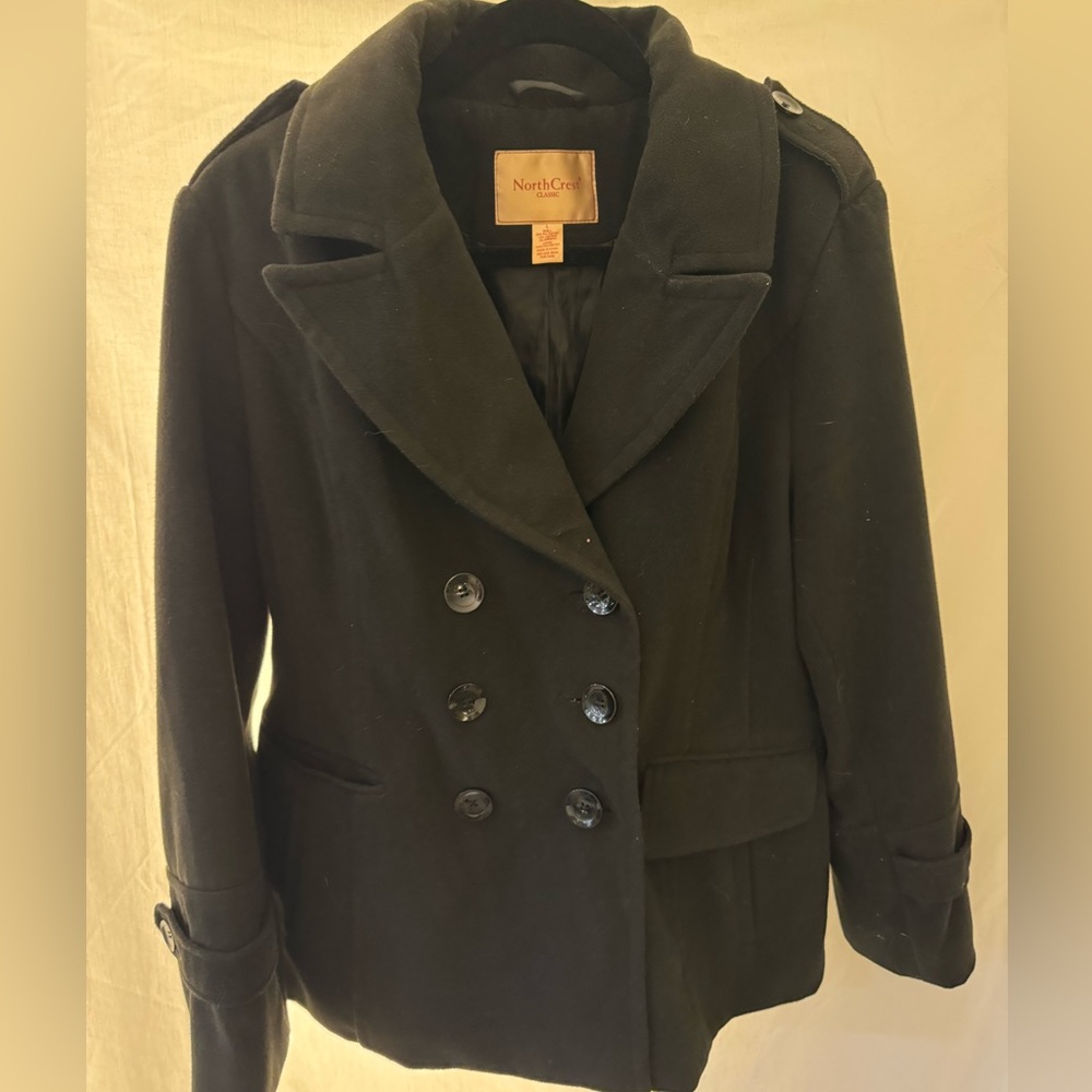 Women’s Black peacoat North Crest Large